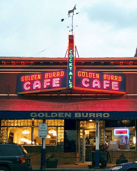 Golden Burro Cafe in Leadville